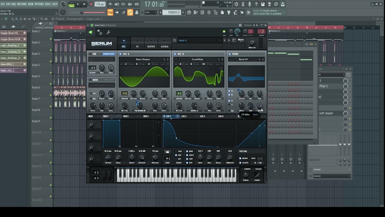 How to: Neurofunk basses in Serum (Drum'n'Bass & Dubstep)