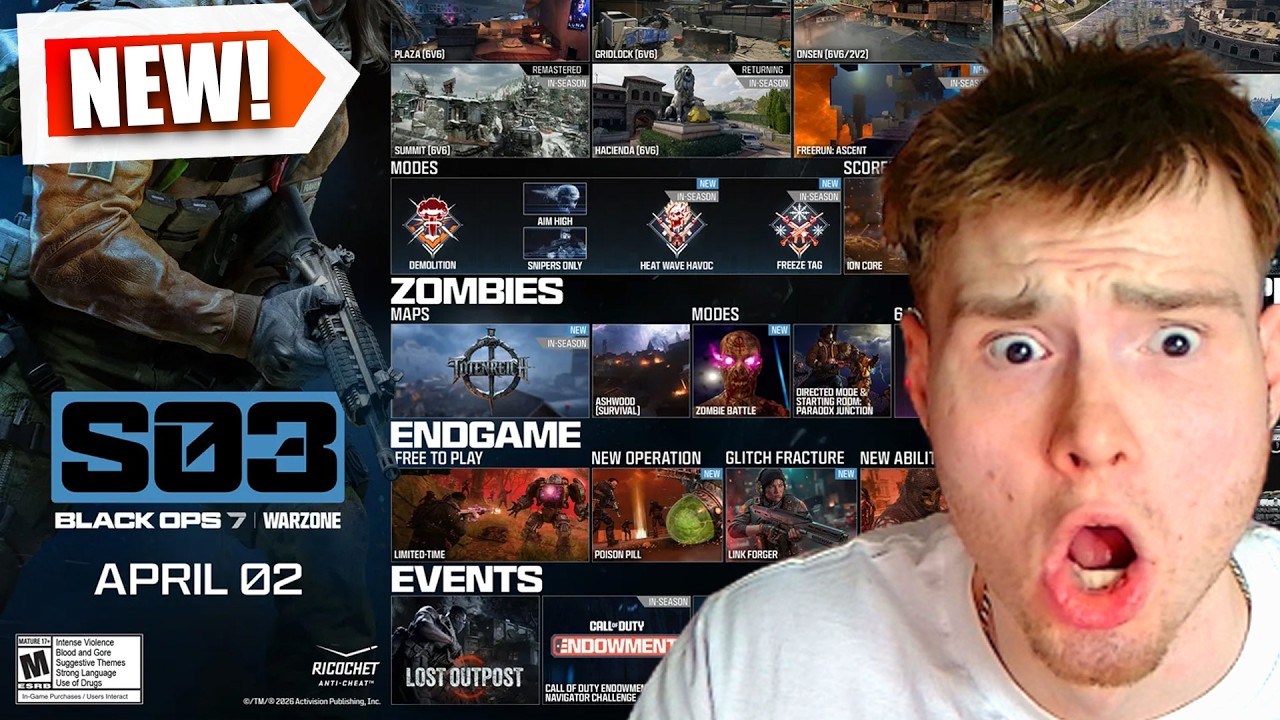 EVERYTHING NEW in WARZONE SEASON 3 UPDATE! ISR, VST, RANKED PLAY, GRAPPLE HOOKS, NEW BATTLEPASS!