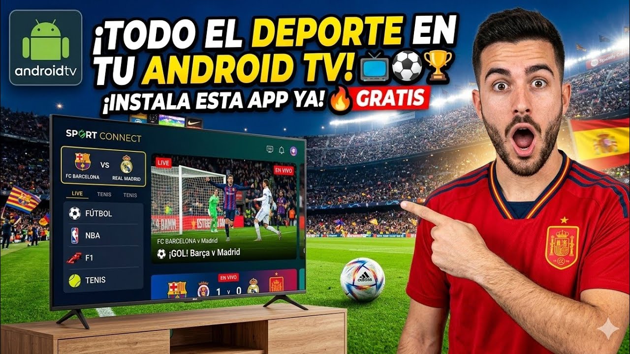 ESTA APP NO DEBE FALTAR EN TU ANDROID TV TIENE LO MEJOR DEL D3P0RT3
