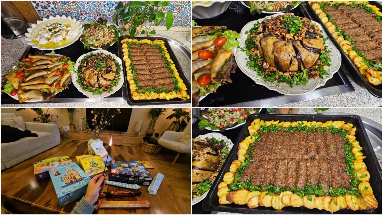 بعد غيبة طويلة إجا لزيارتي وجبلي معو أحلا الهدايا‼️🥰الغدا ع طلبه، شوفو الفوضى اللي أنا فيها🤦‍♀️