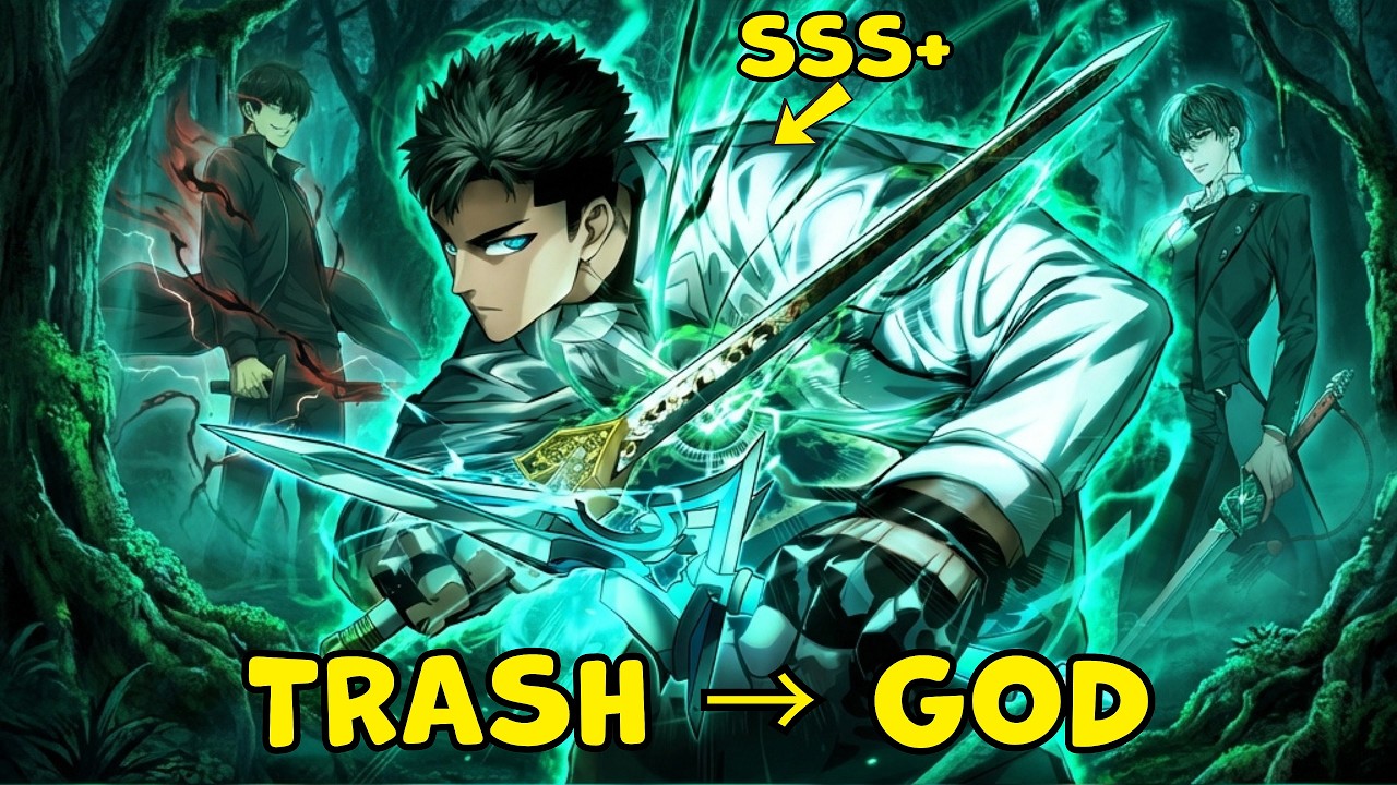 TRASH Awakened LEGENDARY Soul Absorption System & Gained DIVINE POWER! - Manhwa Recap