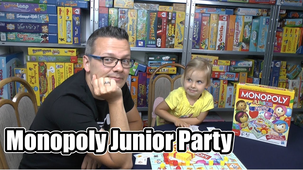Monopoly Junior Party (Hasbro) - ab 5 Jahre - Zuschauerwunsch!