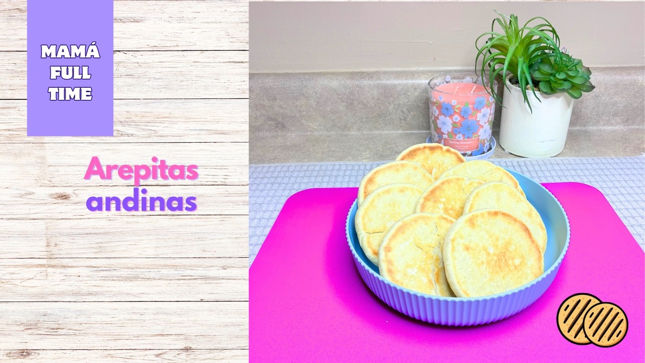 Receta Fácil de Arepas Andinas | Quedan Suaves y Deliciosas