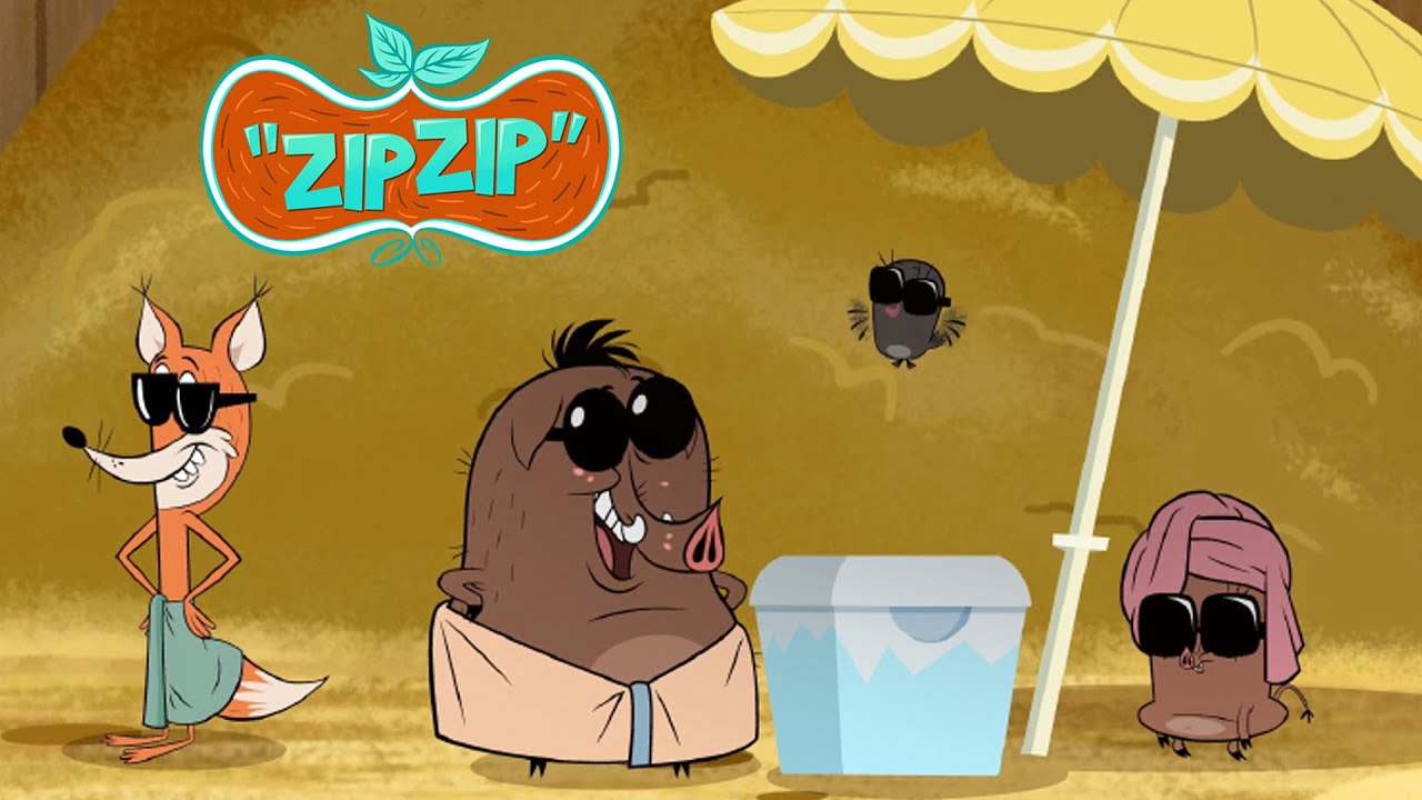 A wild vacation | Zip Zip English | Full Episode | S2 | Cartoon for kids