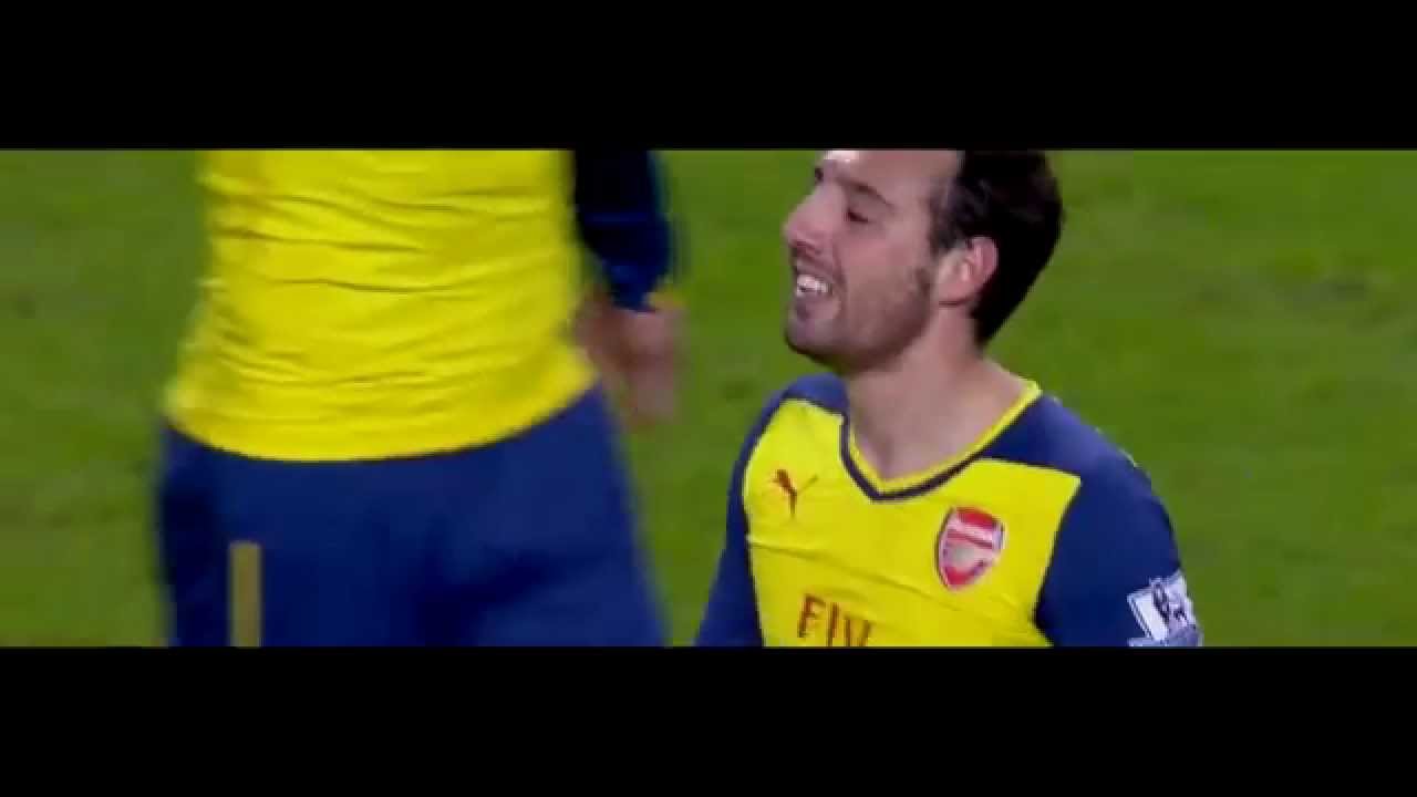 Santi Cazorla vs Manchester City - Short Version - 18/1/15 HD