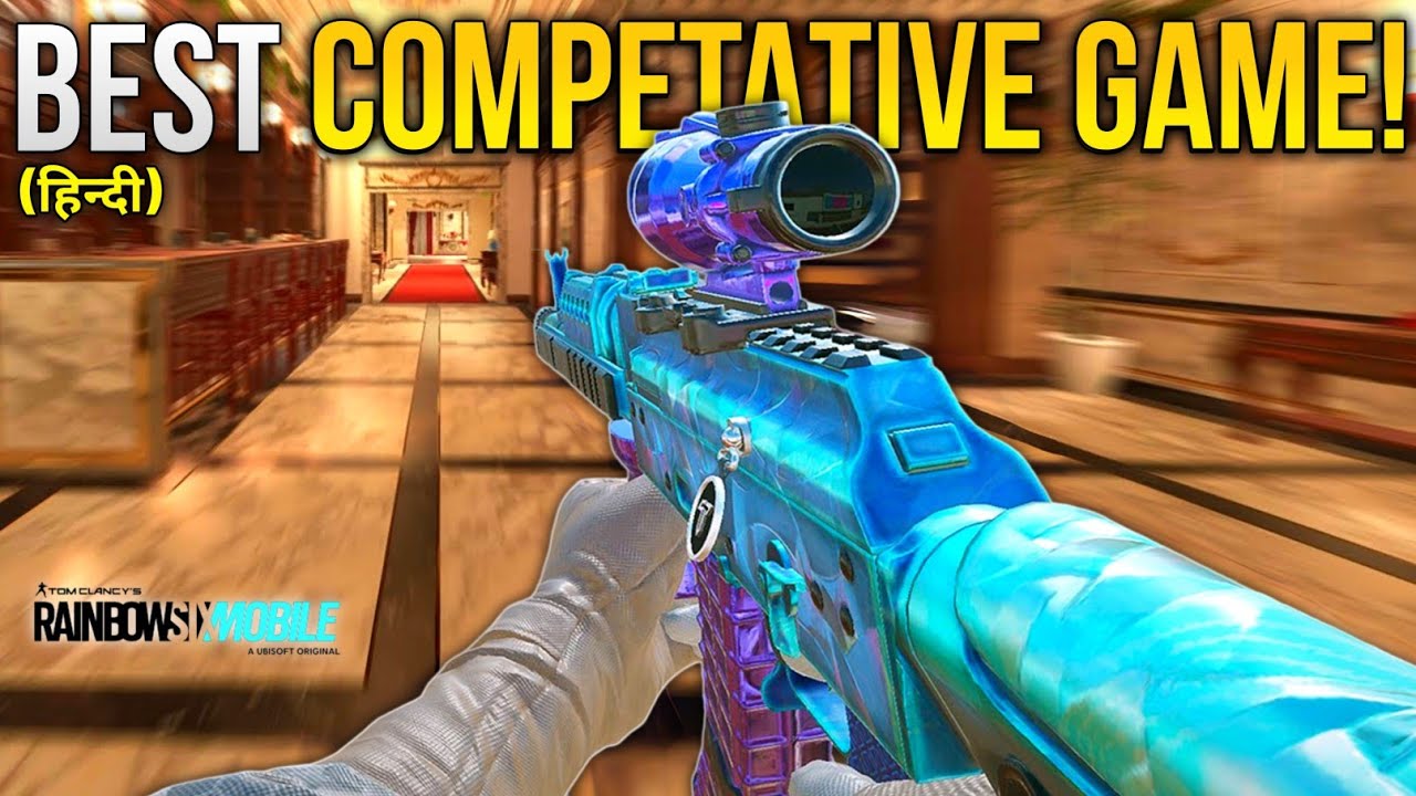RAINBOW SIX MOBILE IS THE BEST ALTERNATIVE OF VALORANT MOBILE, HERE'S WHY(HINDI)