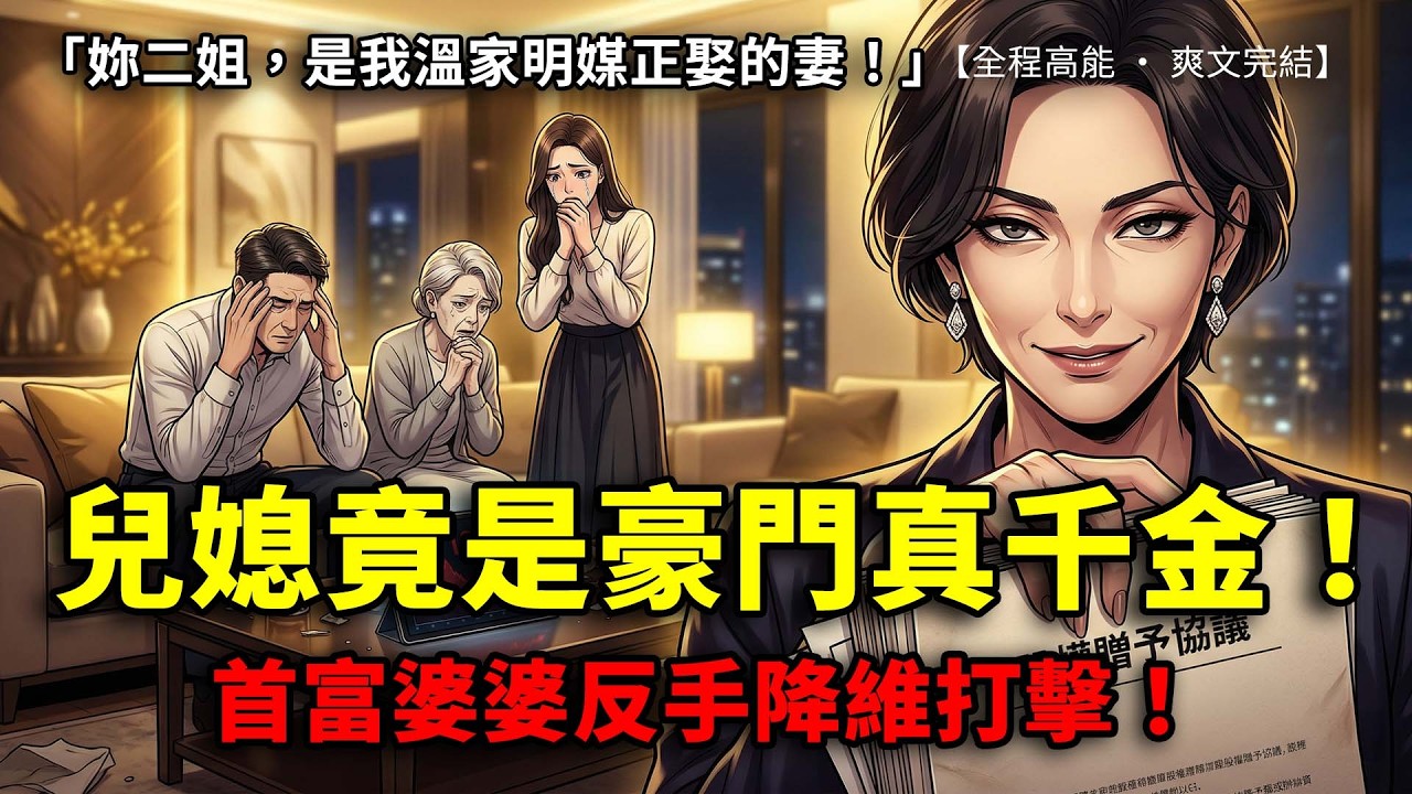 兒媳過門十年竟是豪門真千金！沈家上門搶人要她改嫁，沒想我兒子才是隱藏首富？霸氣婆婆一鍋「大補湯」手撕假千金，千億家產降維打擊全家火葬場！  《真假千金》大結局