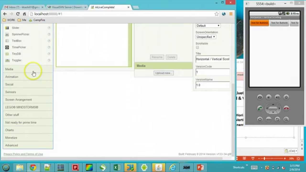 AiLiveComplete - Horizontal & Vertical Scrolling