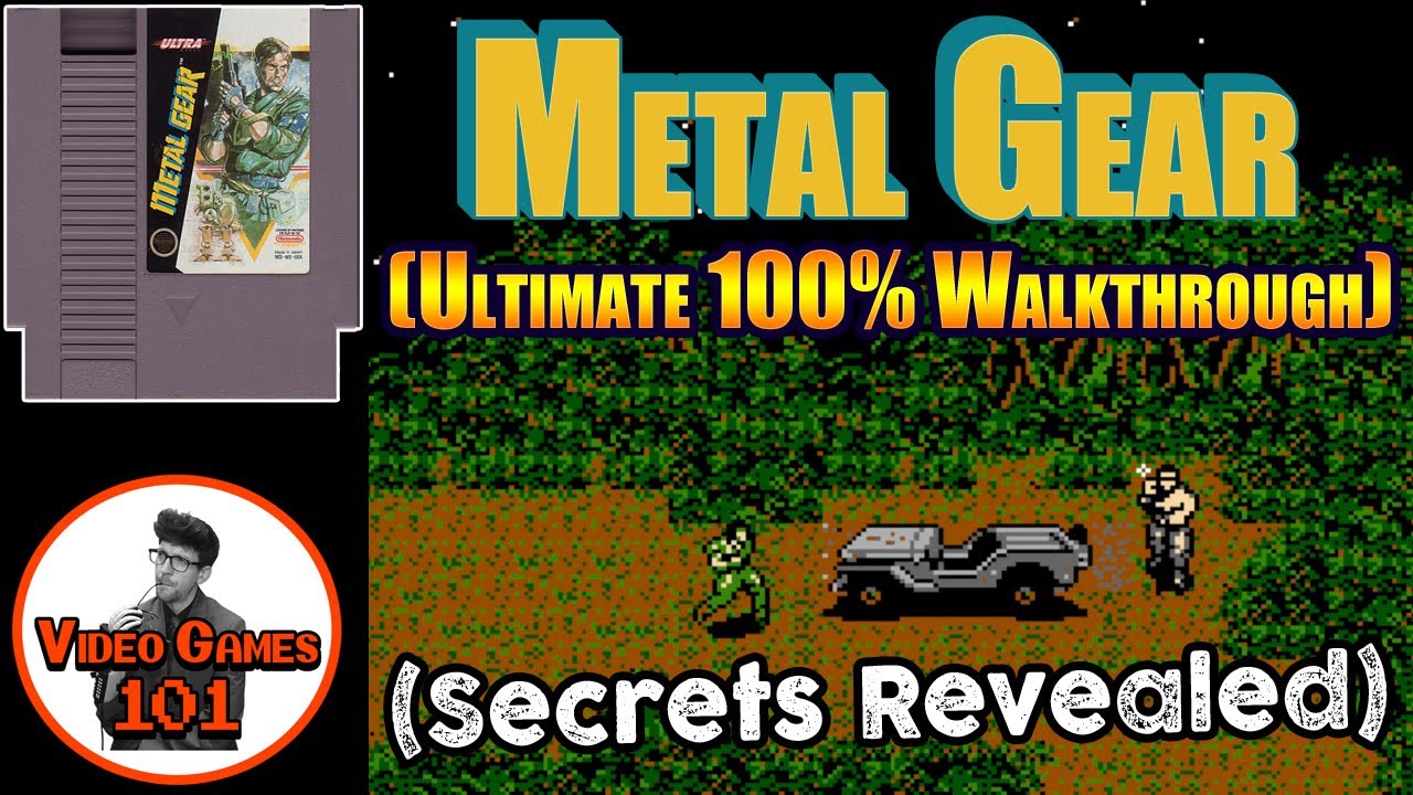 Metal Gear NES Walkthrough | Video Games 101