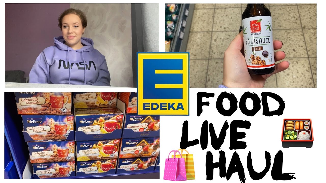 FOOD LIVE HAUL 🛍 🍱 // EDEKA // alinaBerry