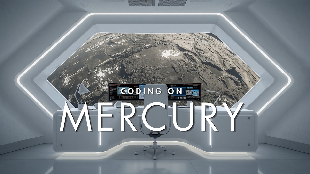 Focus on Mercury | 100 Min Deep Space Work Music | S1E07