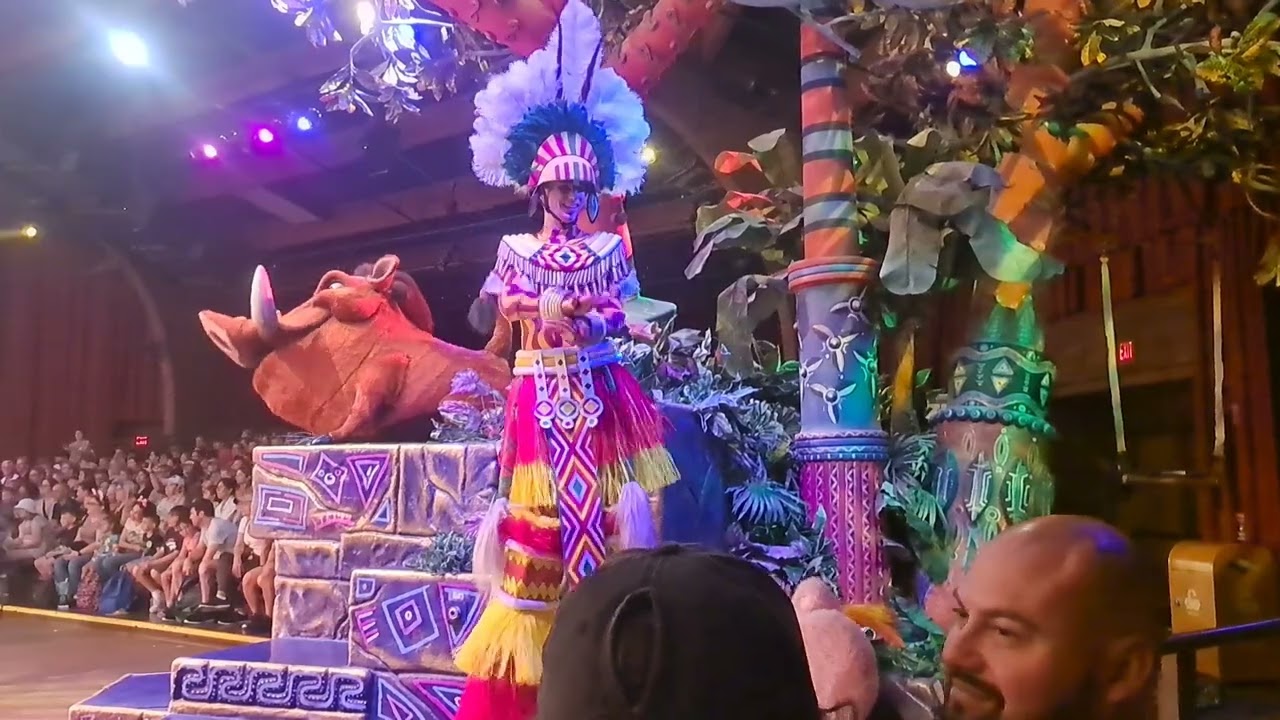 #102 Festival of the Lion King full show Disney's Animal Kingdom