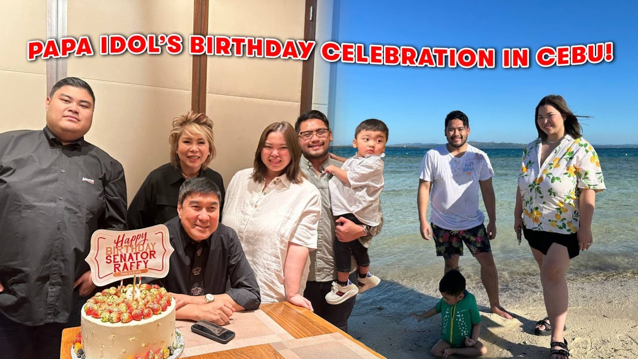 BIRTHDAY CELEBRATION OF PAPA IDOL RAFFY TULFO IN CEBU + TRAUMATIC YACHT EXPERIENCE 🛥️