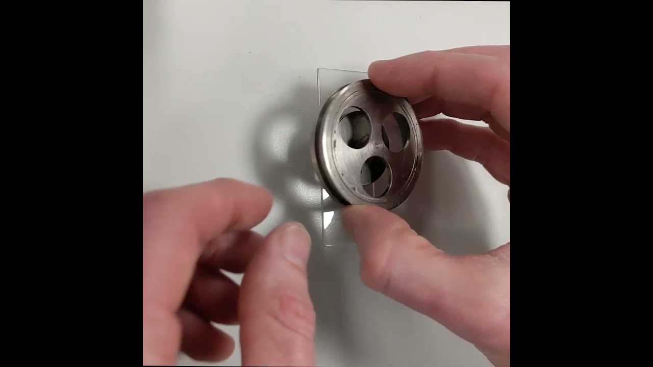 How to load an irregular shaped sample holder for the Panalytical Aeris, Xpert or Empyrean