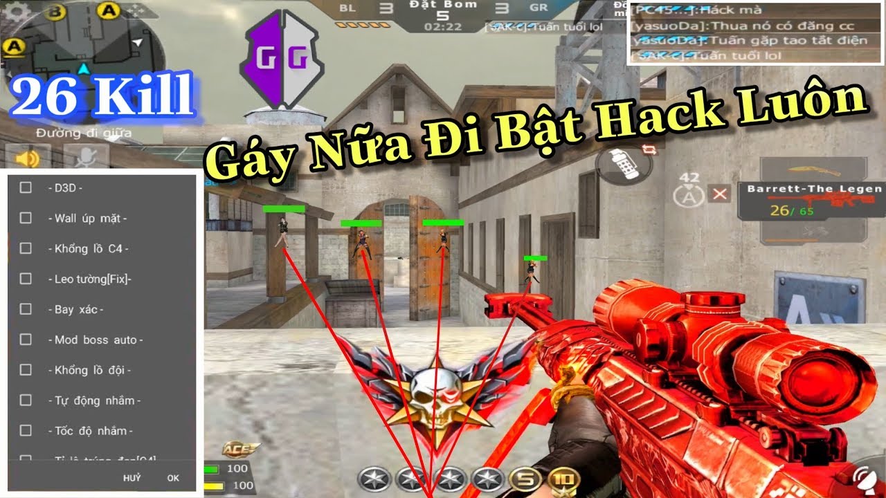CF Mobile/CF Legends : Gặp Thanh Niên Gáy Tuấn Tuổi LoL Bật Hack CF Bản Mới Nhất 2020 Cho Tắt Điện