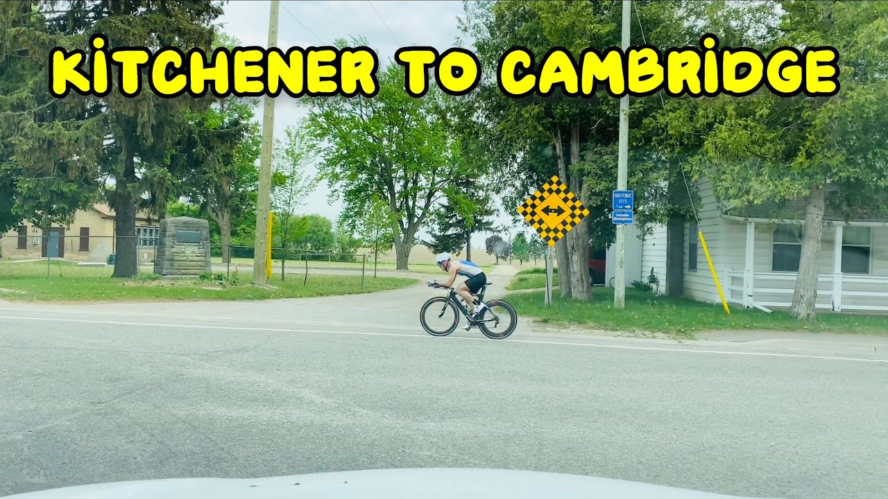 Kitchener to Cambridge in May 2021 | Ontario Canada | iPhone as DashCam