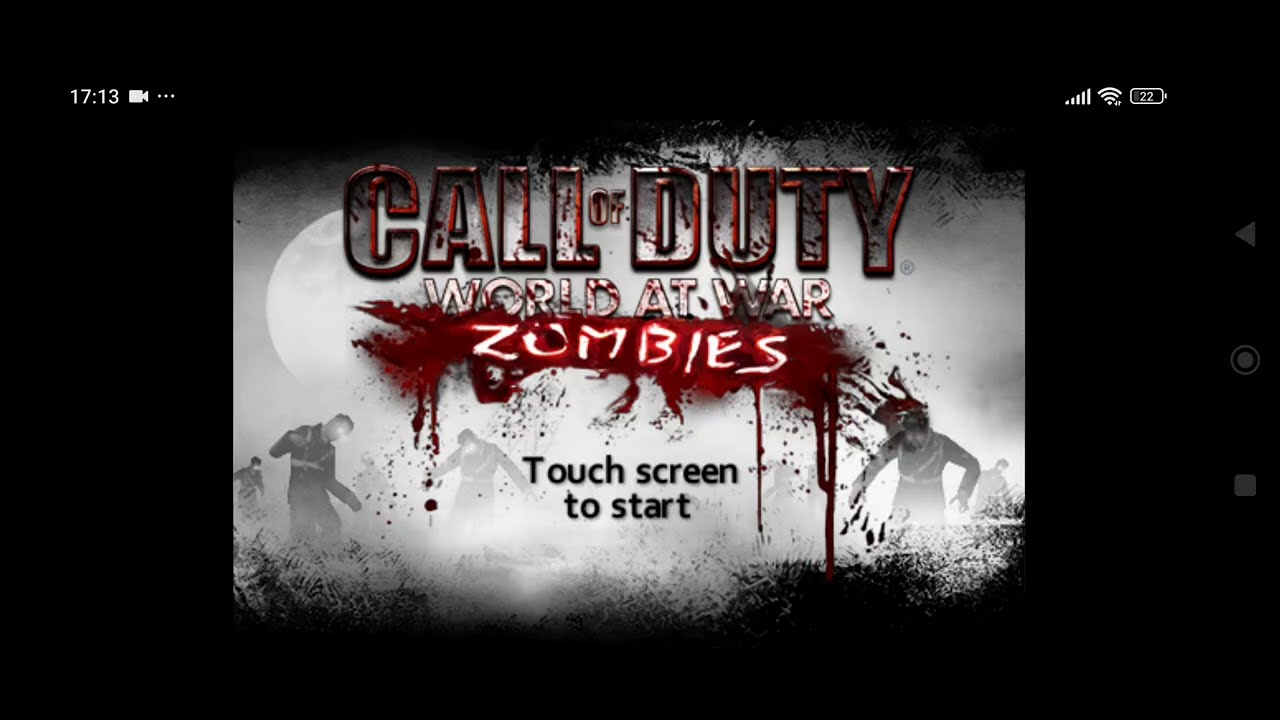 Call of duty World at War Zombie On Android 