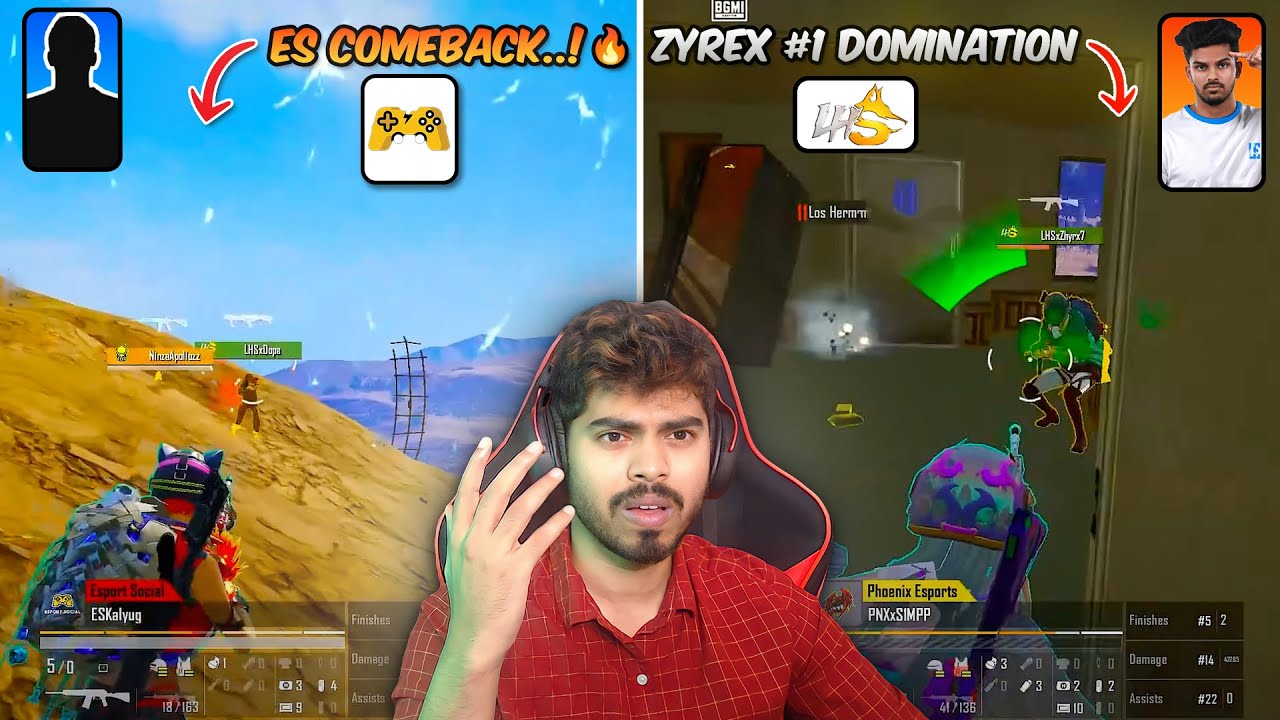 ZHYRX #1 DOMINATION 🔥ES COMEBACK 😱 BGIS THE GRIND W1D2