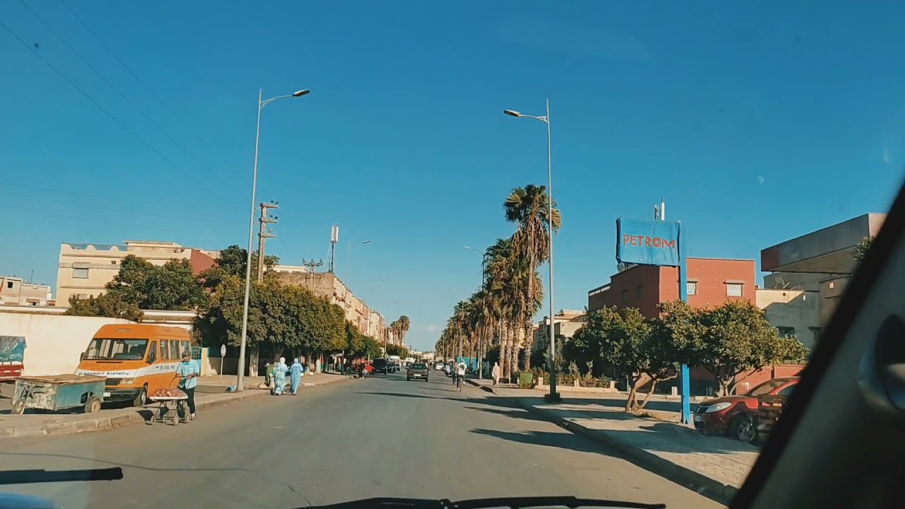 مدخل مشرع بلقصيري من جهة سوق الثلاثاء