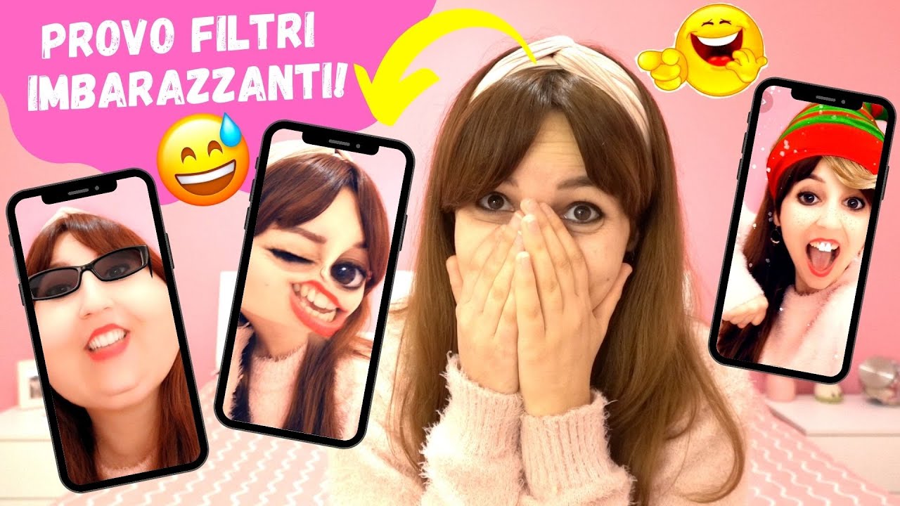 PROVO I FILTRI IMBARAZZANTI DI SNAPCHAT!