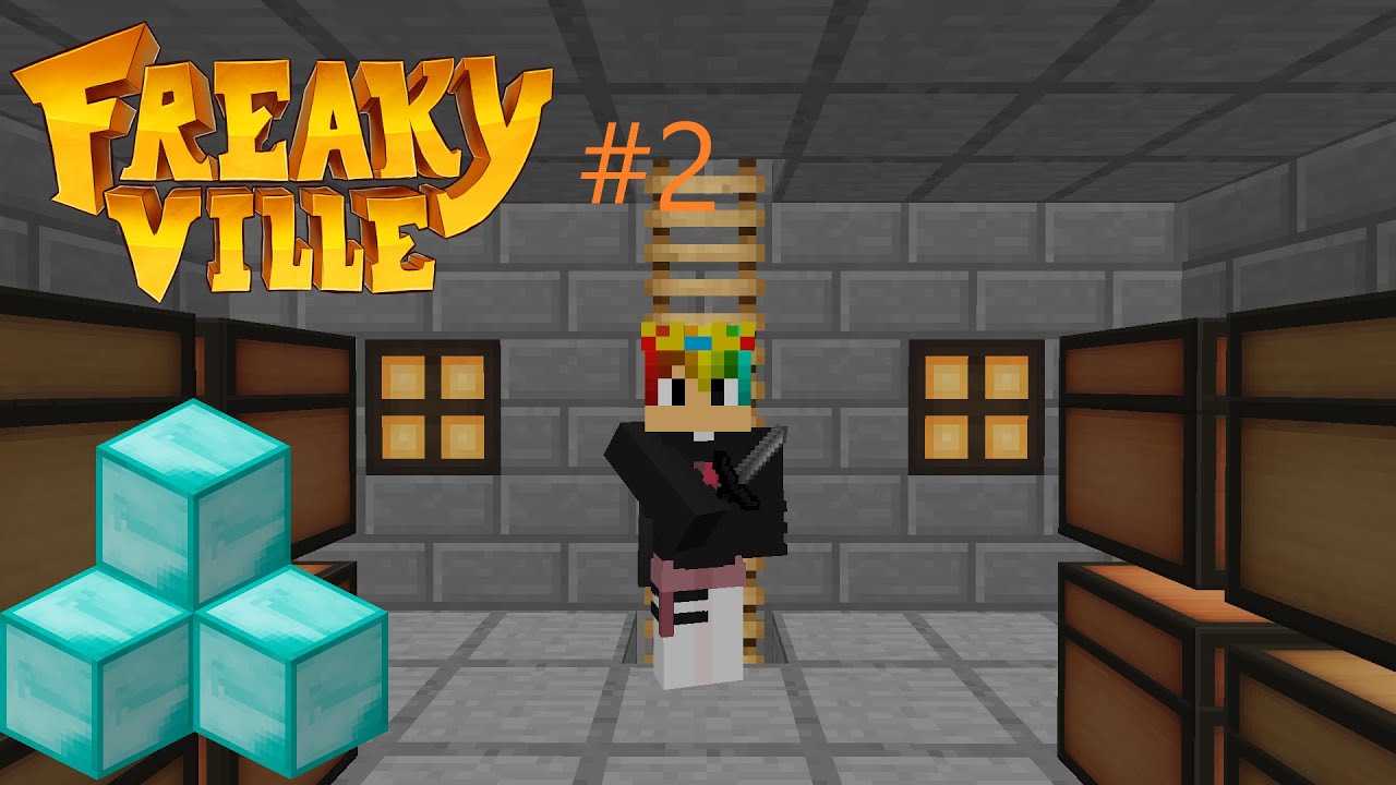 Freakyville Prison #2 Vagtkills og Stonks moments