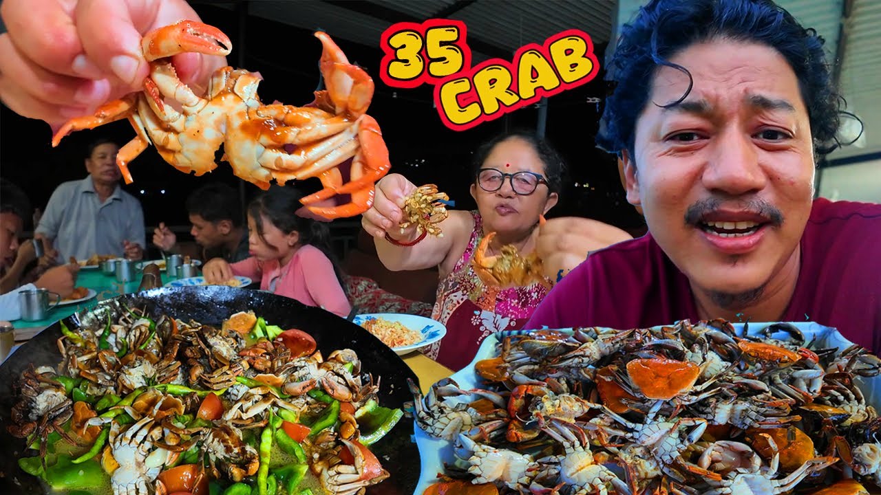 35 Butter Crab, Aama lai Mann paryo  | Saturday Crab Night