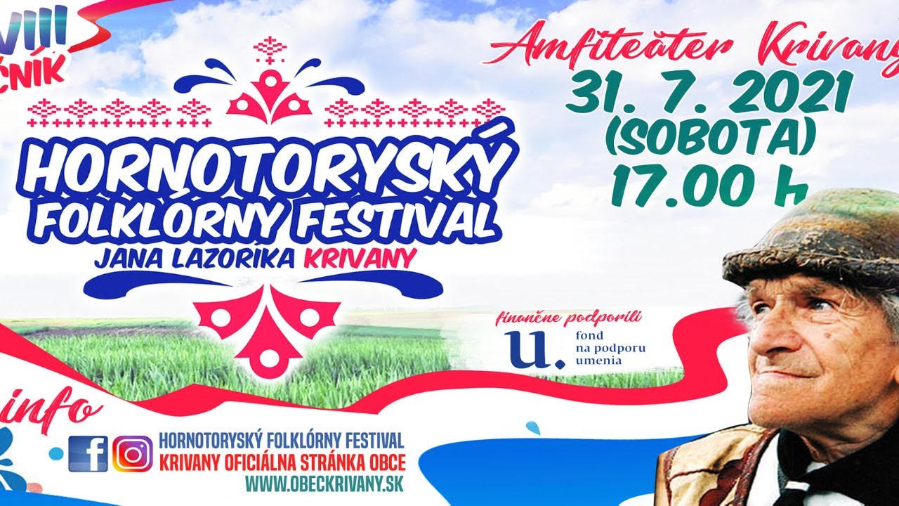 XXVIII ročník Hornotoryský folklórny festival Jána Lazoríka – Krivany