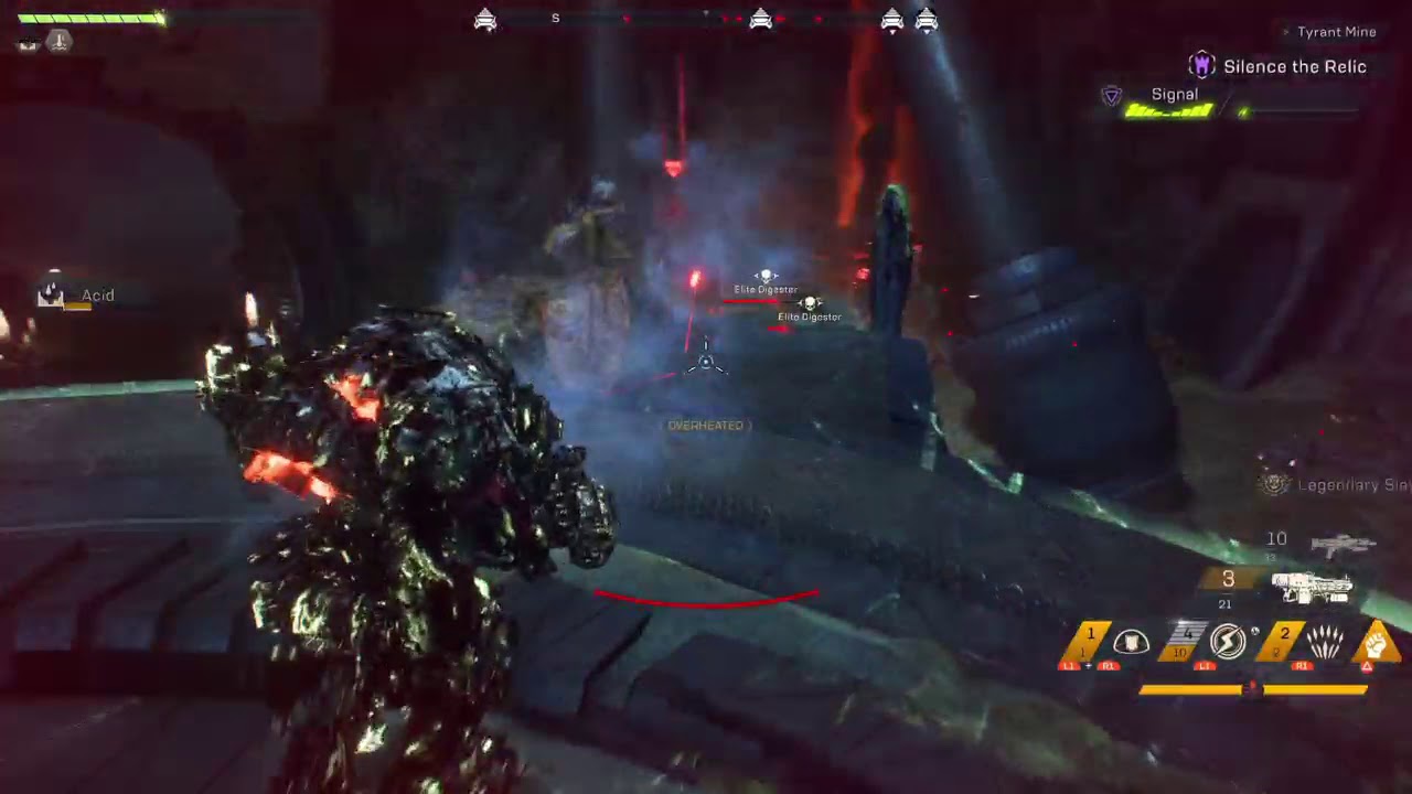 Anthem Demo(PS4) - Colossus|Tyrant Mine Stronghold|Solo|Hard