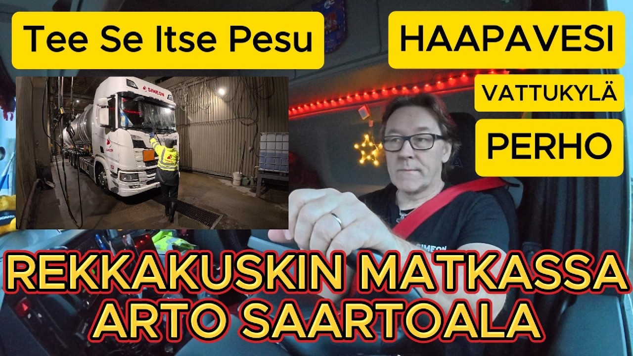 Perho I Haapavesi I TeeSeItse pesu I Rekkakuskin Matkassa I Arto Saartoala