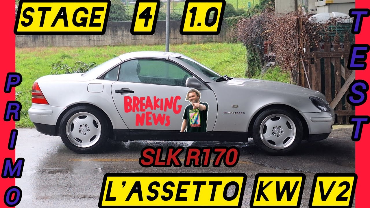 Slk r170 (stage 4 1.0)  assetto montato