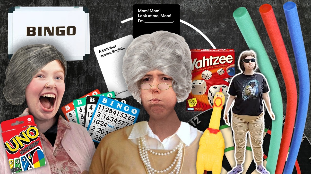 Playing Smosh Bingo With Our Grandma's