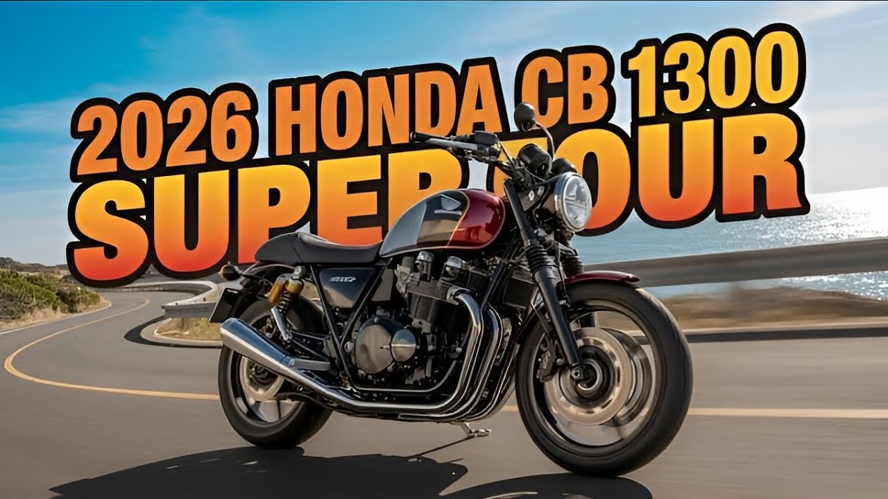 NEW 2026 Honda CB1300 Super Four | The Legendary Big-Bore Naked Returns Stronger Than Ever! 