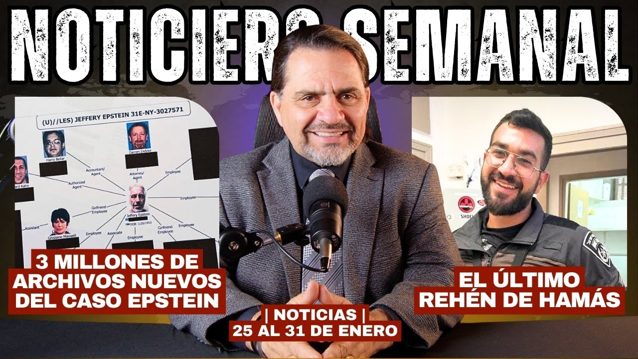 NUEVOS archivos de EPSTEIN y EL COLAPSO DE LA ONU | NOTICIERO SEMANAL de Alan Alducin