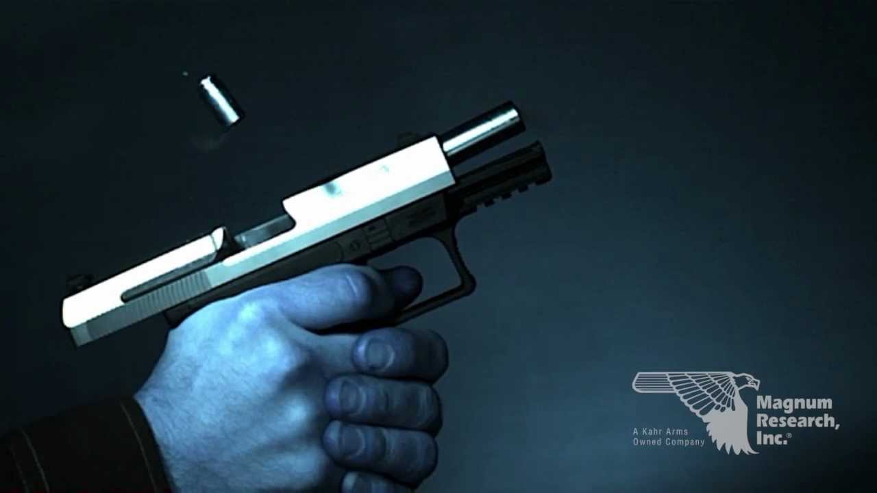 Magnum Research MR40 Eagle | High-speed Video Clip: 4,000 fps
