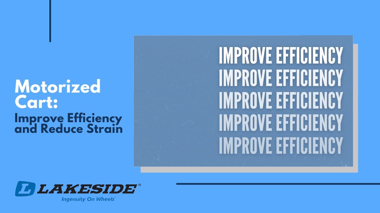 Lakeside Motorized Cart: Improve Efficiency and Reduce Strain