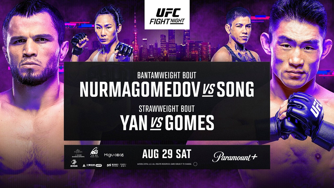 UFC в Шанхае: Нурмагомедов против Ядонга &mdash; 29 августа | Промо боя