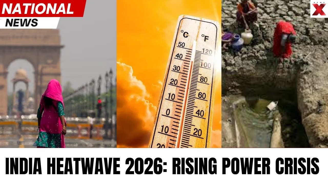 India Heatwave 2026: El Ni&ntilde;o, Power Demand Surge and Water Stress Explained | NewsX