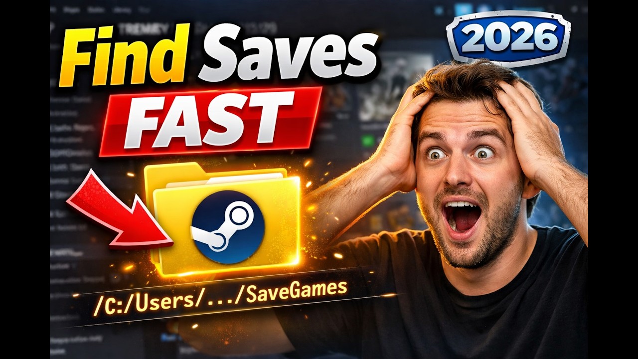 How to Find Steam Game Save Files on PC (All Locations &ndash; 2026)