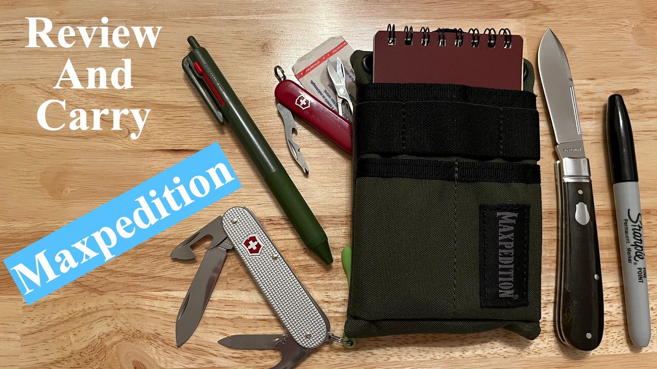 Maxpedition Platy Pocket Organizer Set Up and Review