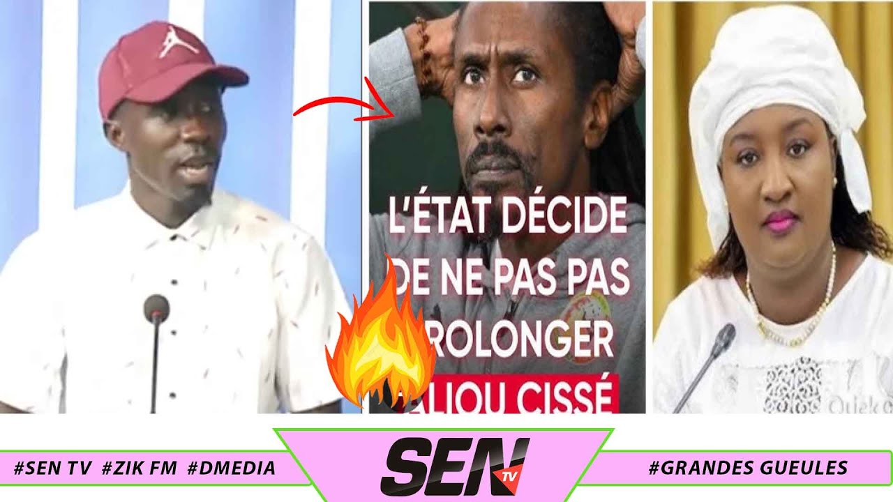 Aliou Cissé viré: Abou Nguer très déçu et se moque du ministre des sports « Moy borom na rirarir »