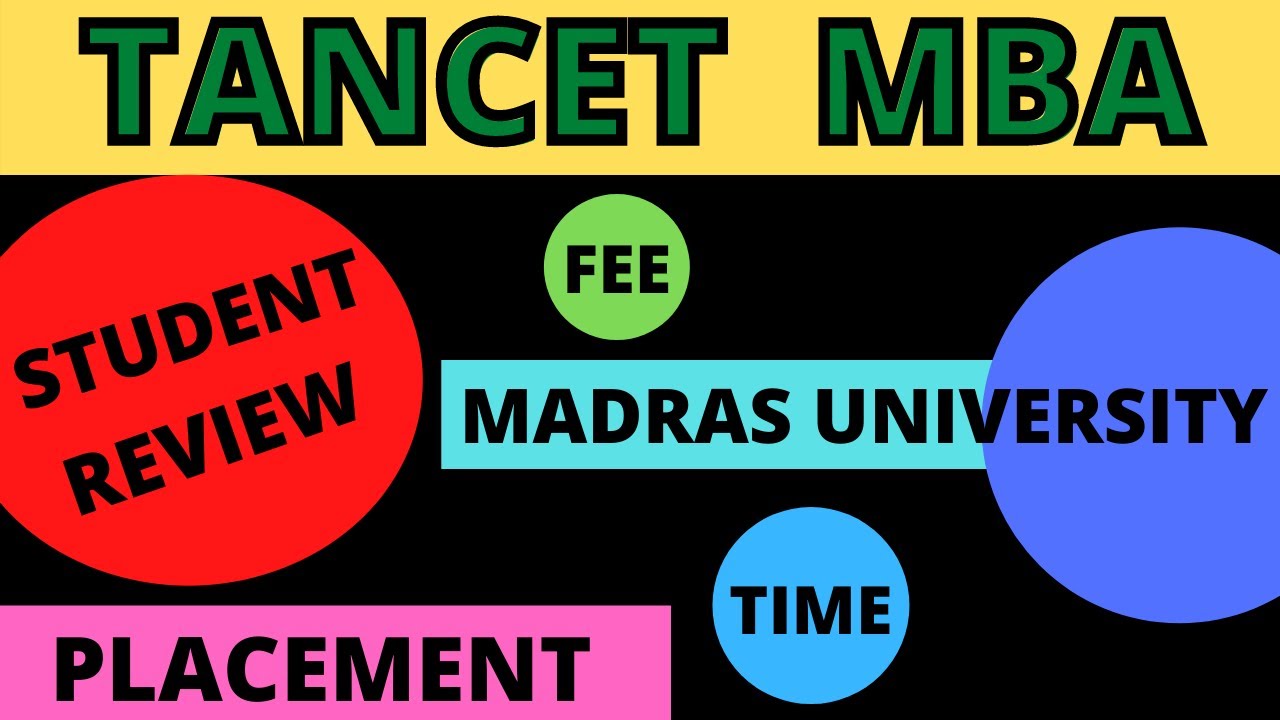 MADRAS UNIVERSITY MBA COURSE REVIEW! | FROM FEE TO PLACEMENTS |  @letittancetacademy7838