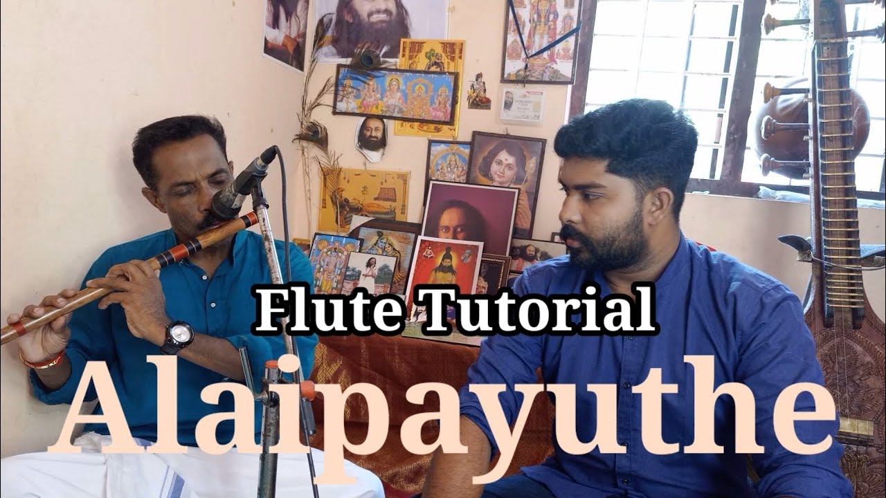 Alaipayuthe (PART 1) ||  Flute tutorial || Adoor Ravikumar