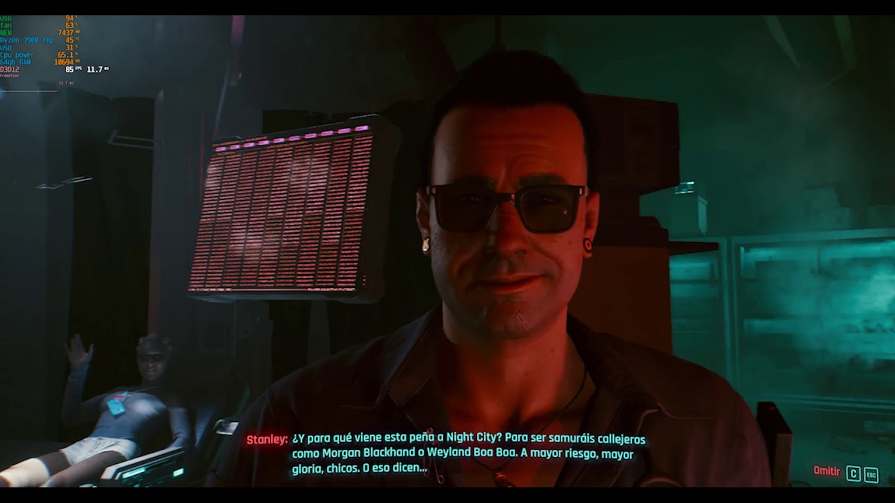 Cyberpunk 2077 - DIE ANTWOORD - BABY'S ON FIRE - Zotac RTX 3080 Trinity  OC