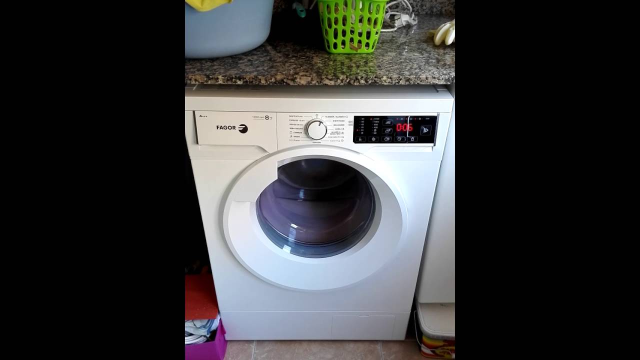 Ruido lavadora Fagor F-8212 (8Kg)  Silvido excesivo en lavadora nueva