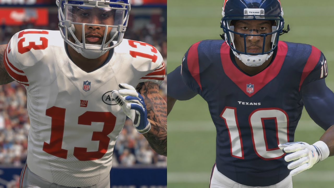 ODELL BECKHAM JR VS DEANDRE HOPKINS!! MADDEN 16 PVP #29!!