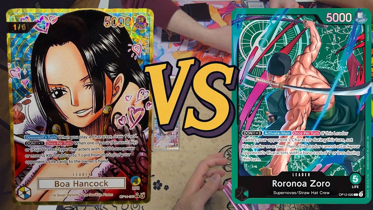 BY Boa Hancock vs Green Zoro