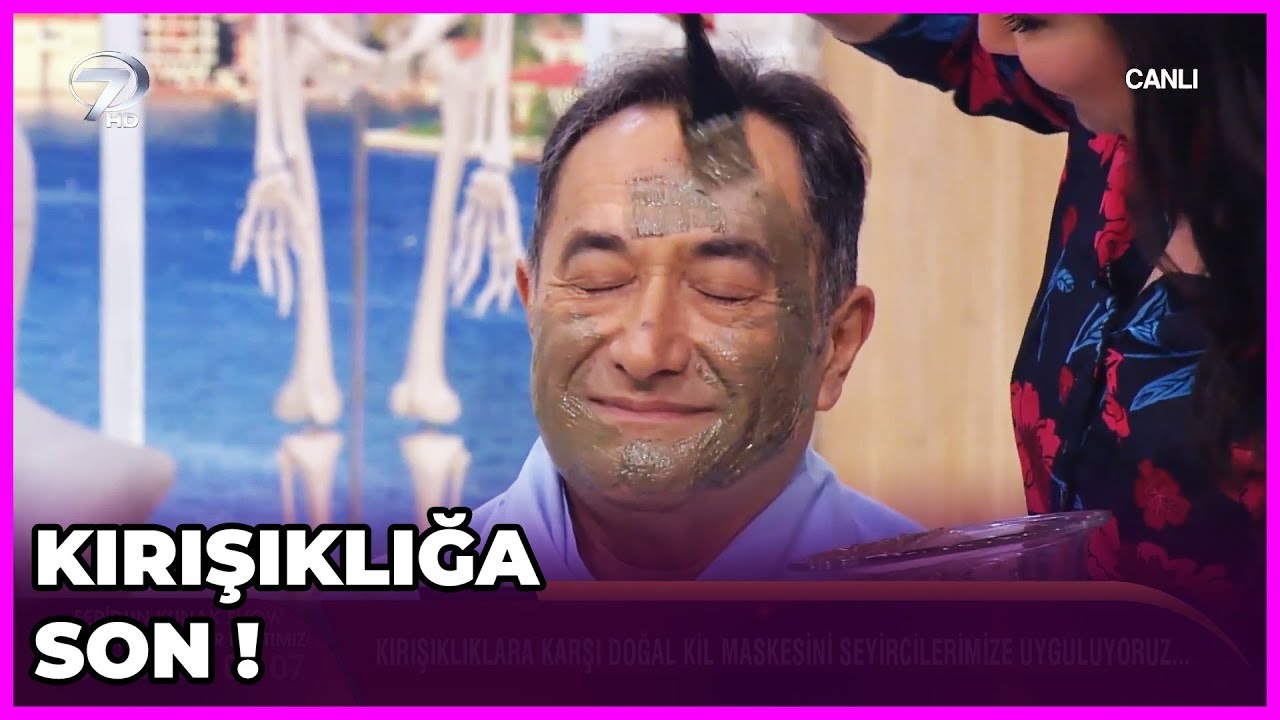 Kırışıklık Giderici Doğal Maske Tarifi | Dr. Feridun Kunak Show | 25 Mart 2019