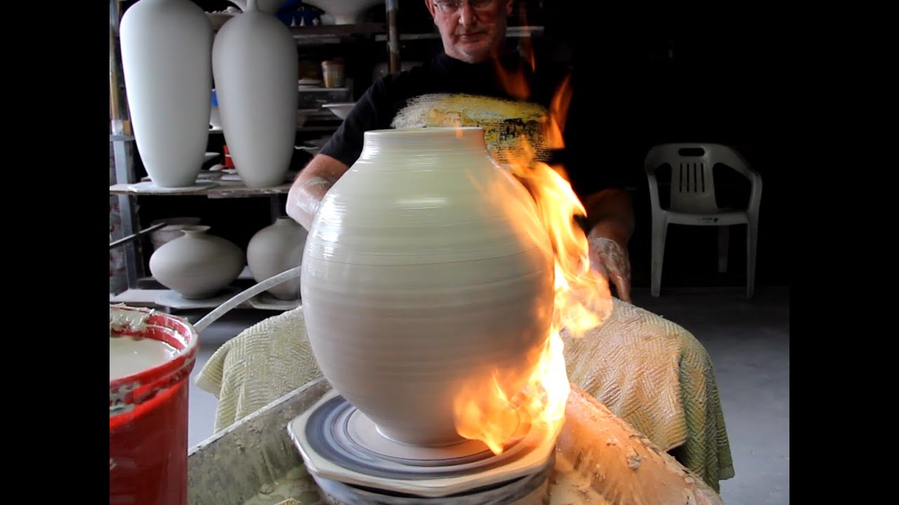 Pottery FlameThrowing by BillPowell
