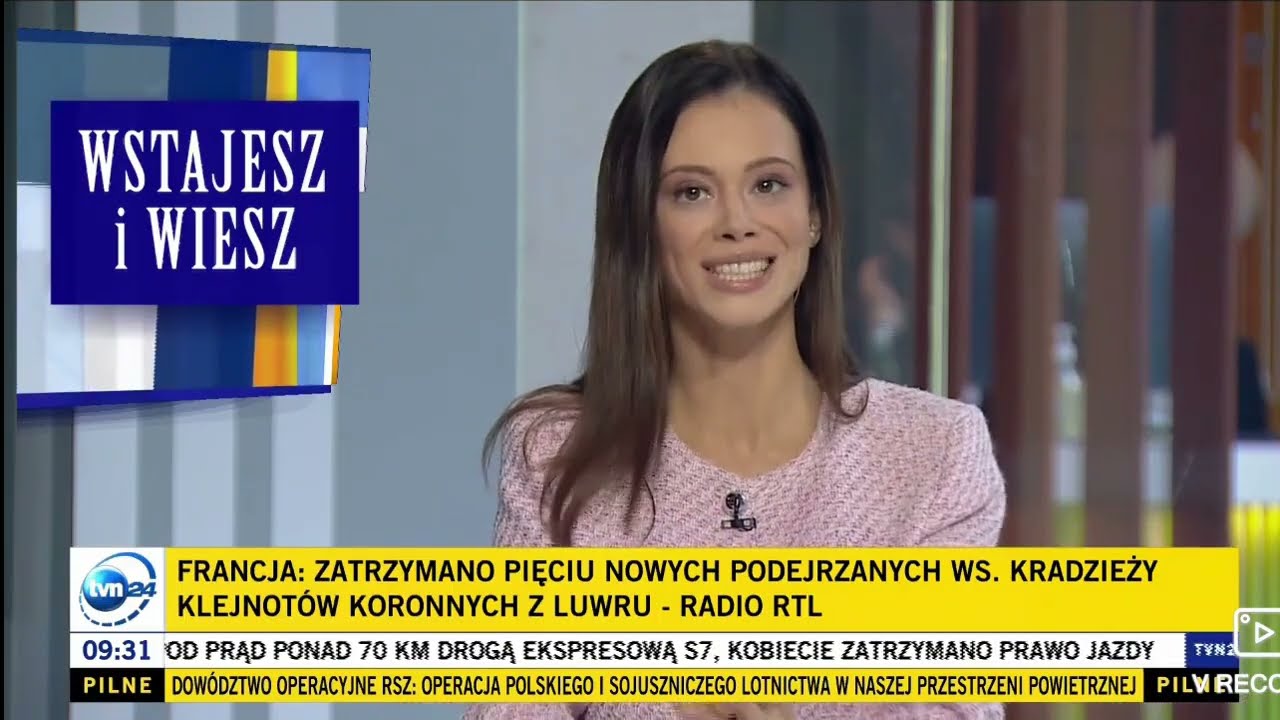 Marta Abramczyk nie wierzy Łukaszowi Jedlińskiemu w jego historię o spadającym liściu na korytarzu.