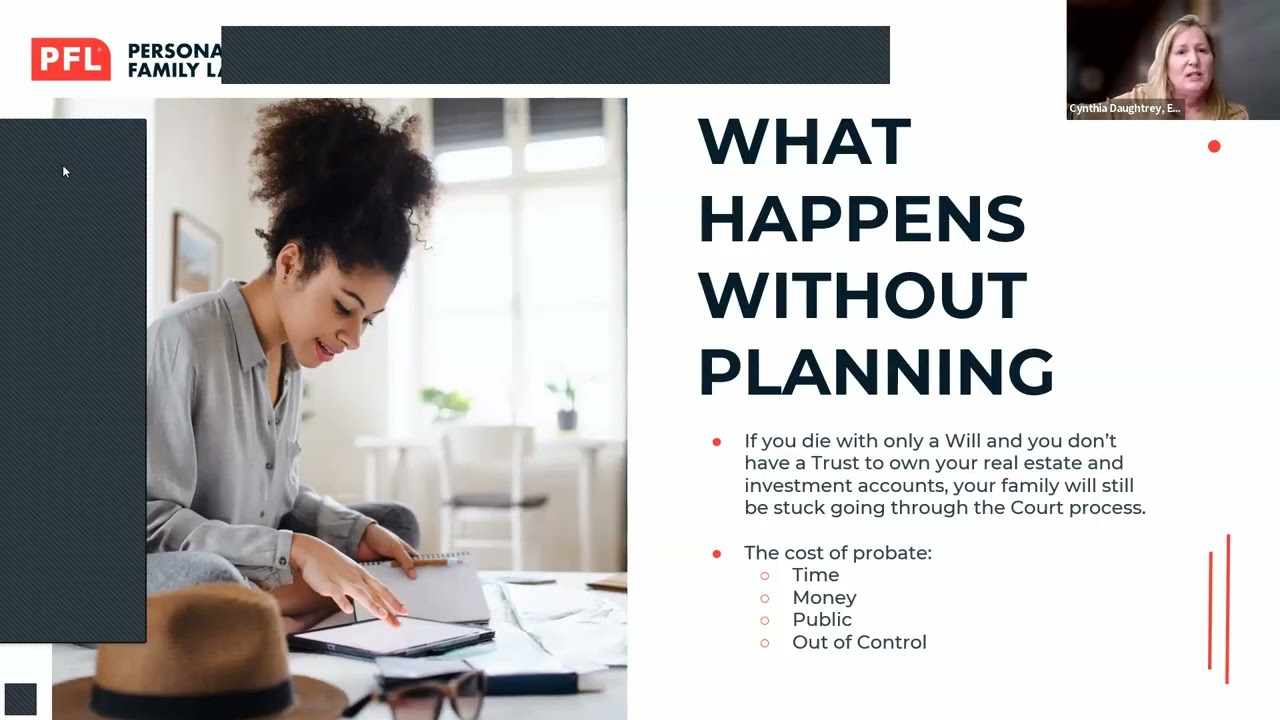 Estate Planning Presented by Cynthia Daughtrey